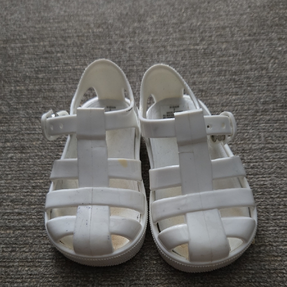 Kids White Sandals